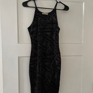 Black sparkly dress
